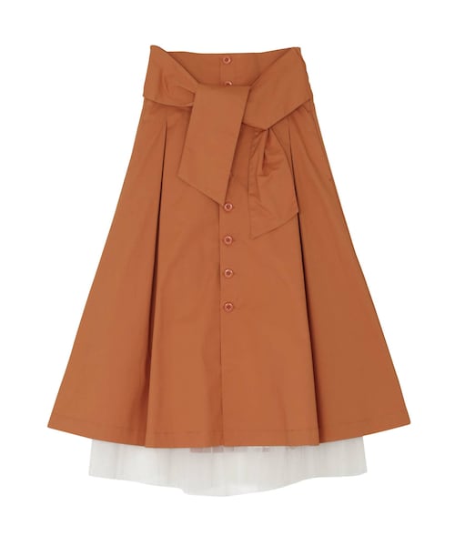 ミルフィーユフレアースカート