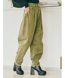 EVRIS | ボリュームテーパードデニムパンツ(デニムパンツ)