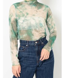 EVRIS | シアーハイネックトップス(Tシャツ/カットソー)