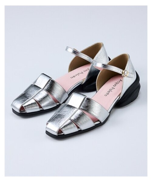 nissen（ニッセン）の「【ゆったり幅広】ACQUA PALETTE（アクアパレット）セパレートグルカサンダル（ワイズ４Ｅ）（サンダル・メンズ・黒/グレージュ/シルバー・M=23.0~23.5cm/4E/L=24.0~24.5cm/4E/LL=25.0~25.5cm/4E/3L=26.0~26.5cm/4E）」の5枚目の写真