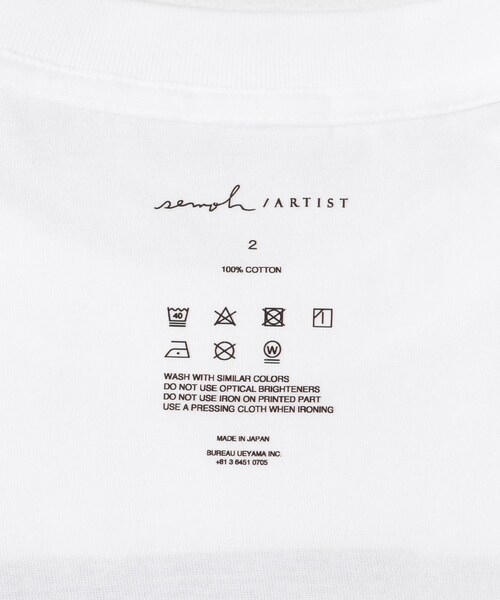 URBAN RESEARCH(アーバンリサーチ)の「semoh UNO×YGM “JOTL” TEE(Tシャツ/カットソー・メンズ・WHITE/BLACK・1/2)」の16枚目の写真