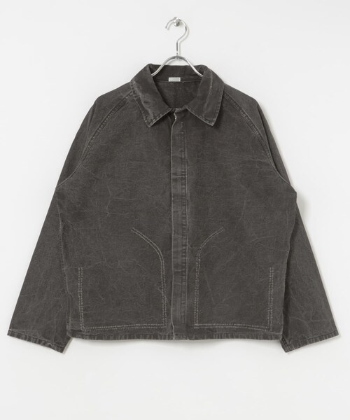 URBAN RESEARCH（アーバンリサーチ）の「A PRESSE　Vintage Hunting Jacket（テーラードジャケット・メンズ・OLIVE/BLACK・1/2/3）」の7枚目の写真