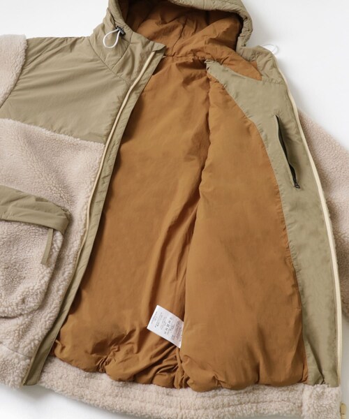 THE GOODLAND MARKET（ザグッドランドマーケット）の「Abode of Snow　Lhotse 2.0 Fleece JACKET（ブルゾン・レディース・BEIGE・1/2）」の5枚目の写真