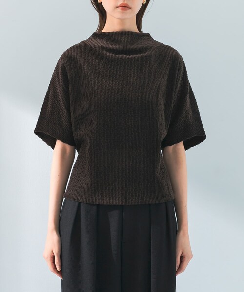 URBAN RESEARCH ROSSO（アーバンリサーチロッソ）の「le　CORDUROY TIE BLOUSE（シャツ/ブラウス・レディース・IVORY/BROWN・FREE）」の12枚目の写真