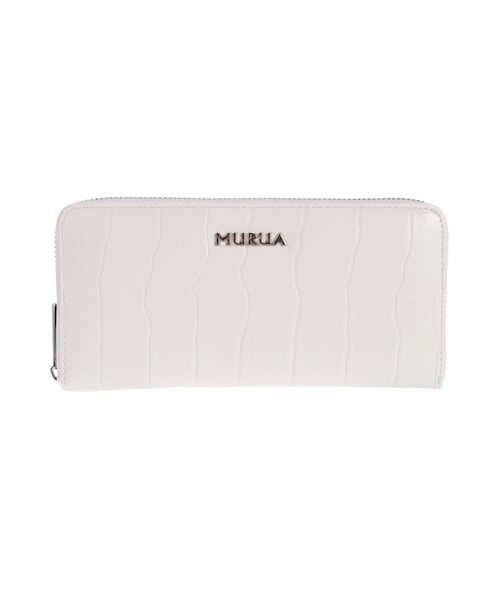 【MURUA】クロコラウンド束入れ