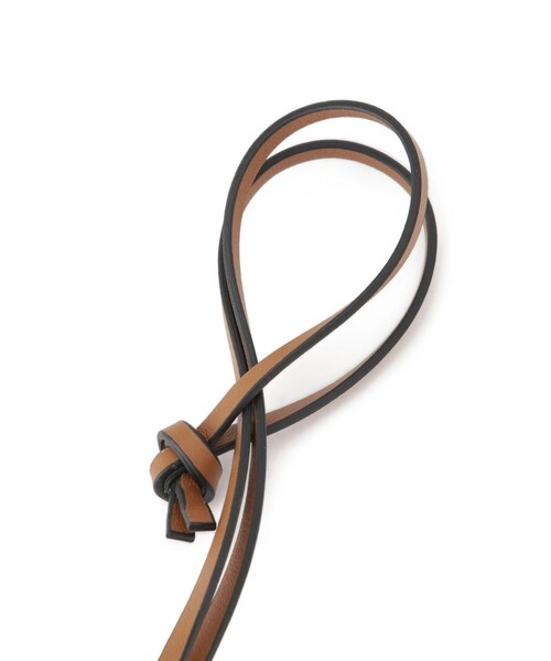 ROPE'（ロペ）の「【teau・牛革】panier rope ring holder（キー/バッグチャーム・サンプラス/メガネホルダー）（チャーム・レディース・ブラック/キャメル・F）」の8枚目の写真