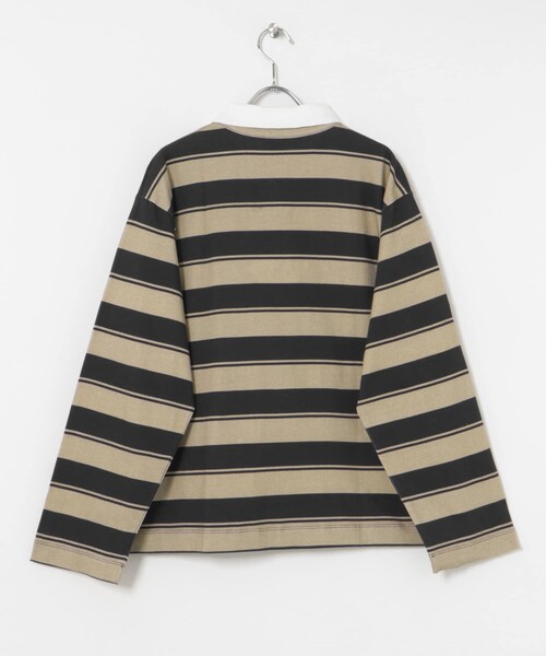 URBAN RESEARCH(アーバンリサーチ)の「BAUM UND PFERDGARTEN ORGANIC SPORTS J L/S POLO(ポロシャツ・レディース・B BLUE/SAVANNAH・S)」の9枚目の写真