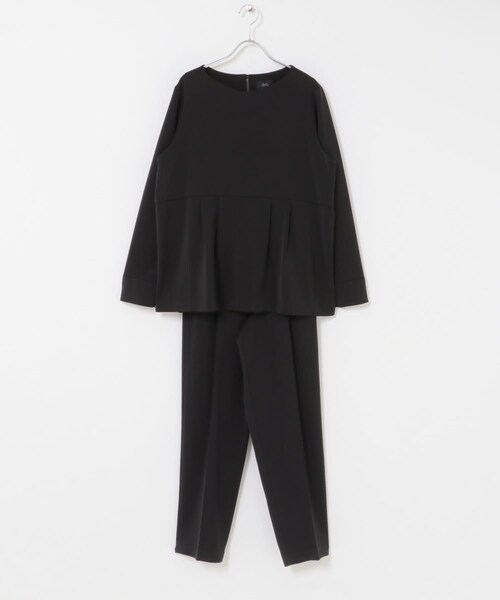 URBAN RESEARCH DOORS(アーバンリサーチドアーズ)の「ペプラムトップスセットアップ(セットアップ・レディース・NAVY/BLACK・S/M)」の12枚目の写真