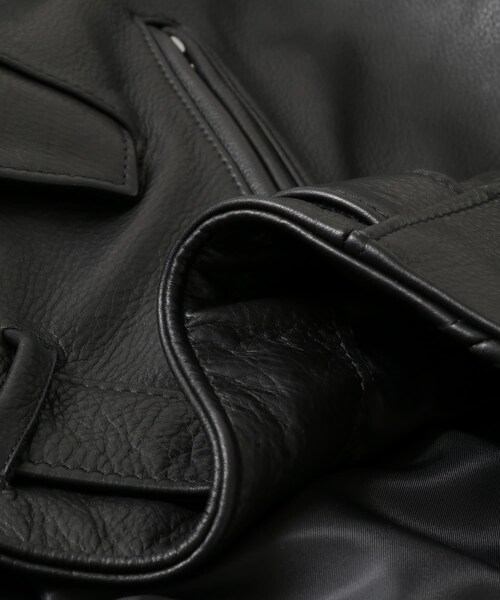 URBAN RESEARCH(アーバンリサーチ)の「SCHOTT 516UST ONE STAR NEW NAKED(ライダースジャケット・メンズ・010 BLK・38/40)」の13枚目の写真
