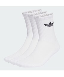 adidas | トレフォイル クッション クルーソックス 3足組(ソックス/靴下)