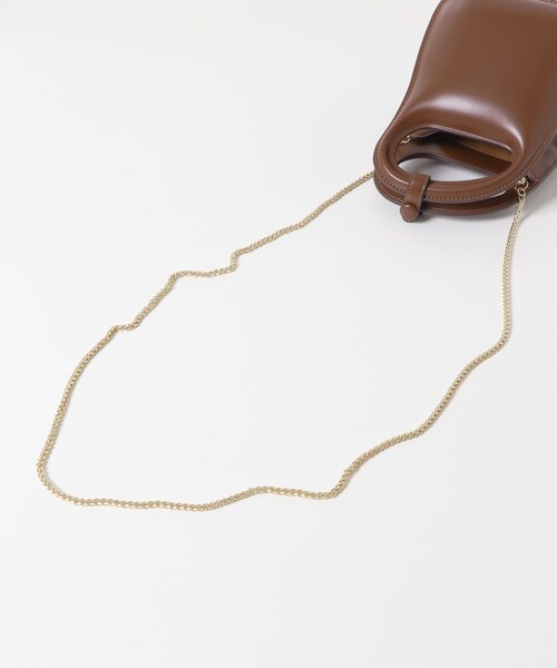 URBAN RESEARCH ROSSO（アーバンリサーチロッソ）の「LE VERNIS　Poire ornement mini（ハンドバッグ・レディース・ブラック/ブラウン・-）」の9枚目の写真