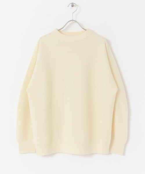 URBAN RESEARCH ROSSO（アーバンリサーチロッソ）の「ウォッシャブルビルドネックホールニット（ニット/セーター・レディース・gray/ivory/pink・FREE）」の14枚目の写真