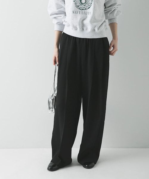 URBAN RESEARCH(アーバンリサーチ)の「ダブルクロスキュプライージーパンツ(その他パンツ・レディース・CHARCOAL/BLACK/YEL BEIGE・36/38)」の14枚目の写真