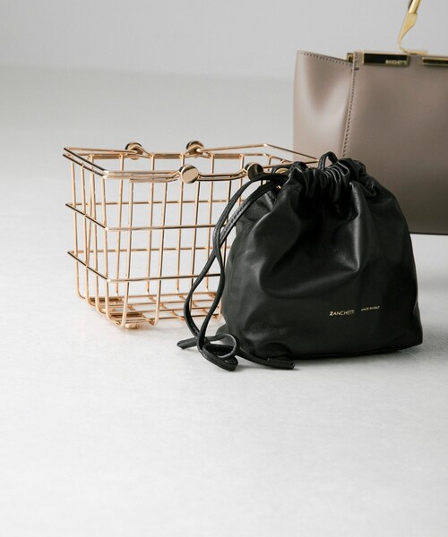 URBAN RESEARCH（アーバンリサーチ）の「zanchetti　MARKET BAG（かごバッグ・レディース・NERO・FREE）」の4枚目の写真