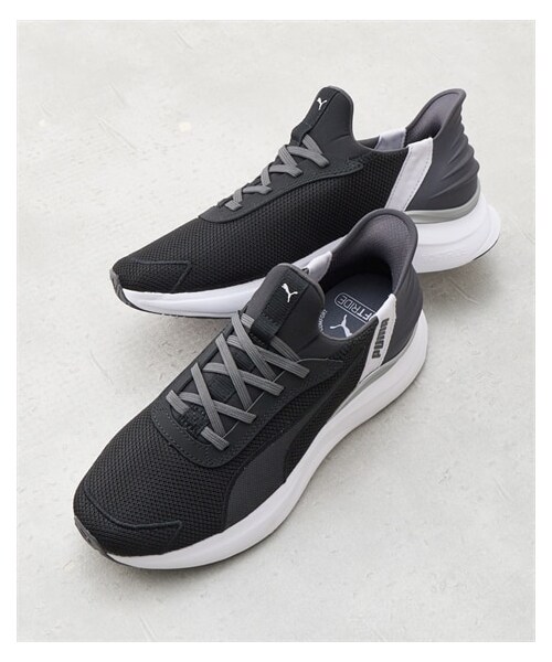 nissen（ニッセン）の「PUMA（プーマ）SOFTRIDE ハーモニー LCM EASE IN（スニーカー・メンズ・PUMA BLACK/L/Warm White/R・22.5cm/23.0cm/23.5cm/24.0cm/24.5cm/25.0cm）」の8枚目の写真