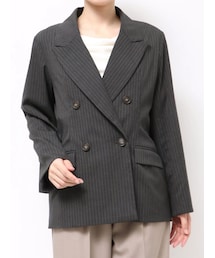 LAGUNAMOON | カフスダブルテーラードジャケット(テーラードジャケット)