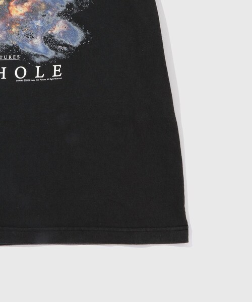 ADAM ET ROPE'（アダムエロペ）の「【DAIRIKU/ダイリク】Movie WORMHOLE Swtching Tee（Tシャツ/カットソー・メンズ・ブラック・M）」の6枚目の写真