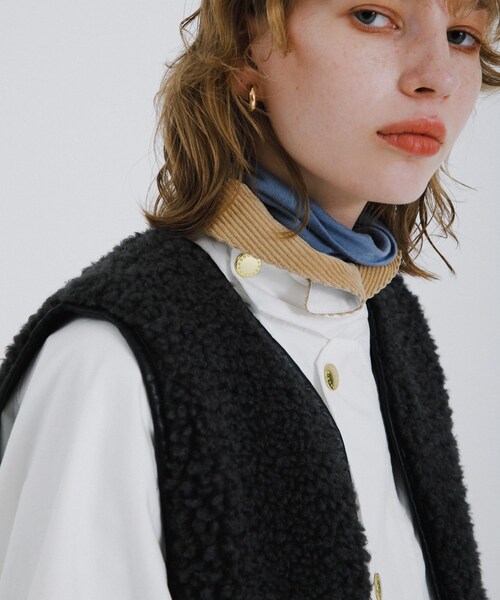 URBAN RESEARCH DOORS（アーバンリサーチドアーズ）の「『別注』Barbour　BEDALE（テーラードジャケット・レディース・white/beige・M）」の15枚目の写真