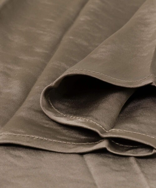 ITEMS URBANRESEARCH（アイテムズ アーバンリサーチ）の「サテンプリーツスカート（スカート・レディース・CHA/BRN/P.BEG・FREE）」の21枚目の写真