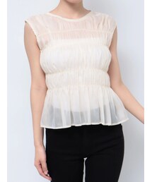 MURUA | ノースリシャーリングブラウス(シャツ/ブラウス)