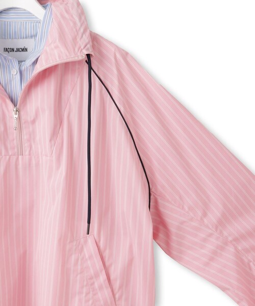 ADAM ET ROPE'(アダムエロペ)の「【FACON JACMIN(ファソン ジャックマン)】CALVIN 2in1 polo shirt(その他アウター・レディース・ピンク・S)」の8枚目の写真