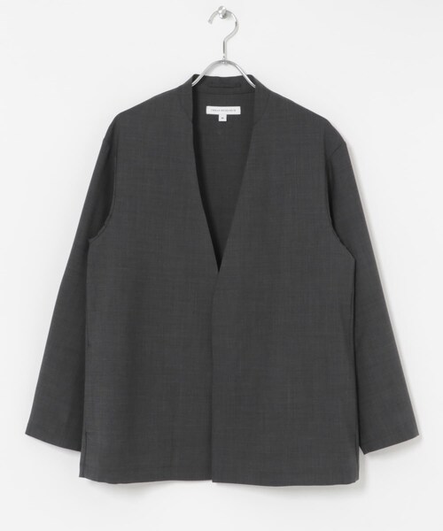 URBAN RESEARCH(アーバンリサーチ)の「『セットアップ対応』『マシンウォッシャブル』ST WASHABLE WL C/LESS JACKET(テーラードジャケット・メンズ・INK NAVY/TAUPE/BLACK TOP・M/L)」の11枚目の写真