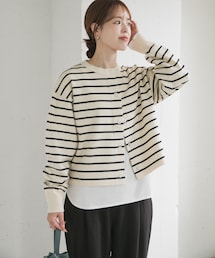 URBAN RESEARCH DOORS | 『仁村紗和さん着用』『UR TECH 200日ニット』リングドットカーディガン(カーディガン/ボレロ)