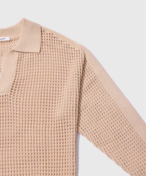 ADAM ET ROPE'（アダムエロペ）の「【CMMN SWDN/コモン スウェーデン】Arram Skipper knit（ニット/セーター・メンズ・キナリ・44/46）」の5枚目の写真