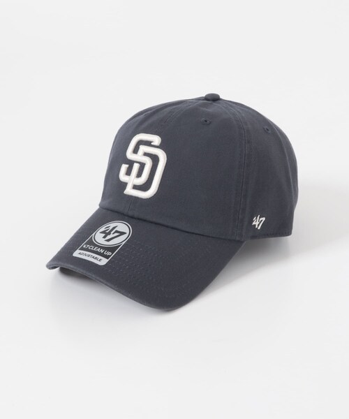 SENSE OF PLACE by URBAN RESEARCH（センスオブプレイスバイアーバンリサーチ）の「『WEB/一部店舗限定』FORTY SEVEN　47 CLEAN UP PADRES（キャップ・メンズ・BROWN/VT NAVY・One）」の2枚目の写真