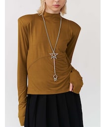 PAMEO POSE | 【TRAPEZE】Square Top(Tシャツ/カットソー)