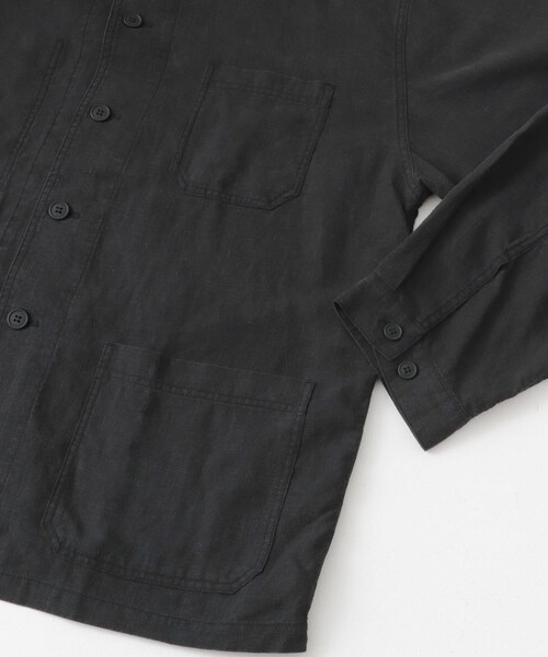 URBAN RESEARCH（アーバンリサーチ）の「『別注』LE VETEMENT ATLANTIQUE×UR　ワークジャケット（カバーオール・メンズ・BLACK/CHARCOAL・M/L）」の12枚目の写真