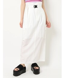 EVRIS | ベルテッドワークスカート(スカート)