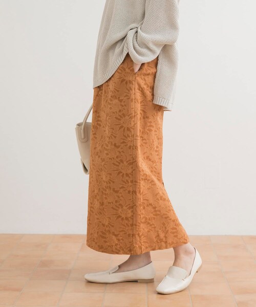 URBAN RESEARCH DOORS(アーバンリサーチドアーズ)の「ジャガードストレートスカート(スカート・レディース・IVORY/CAMEL・M)」の21枚目の写真