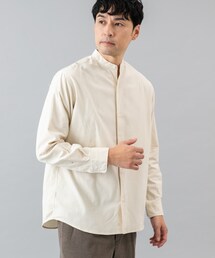 URBAN RESEARCH ROSSO（アーバンリサーチロッソ）の「アーバンリラックスコーデュロイバンドシャツ（シャツ/ブラウス）」