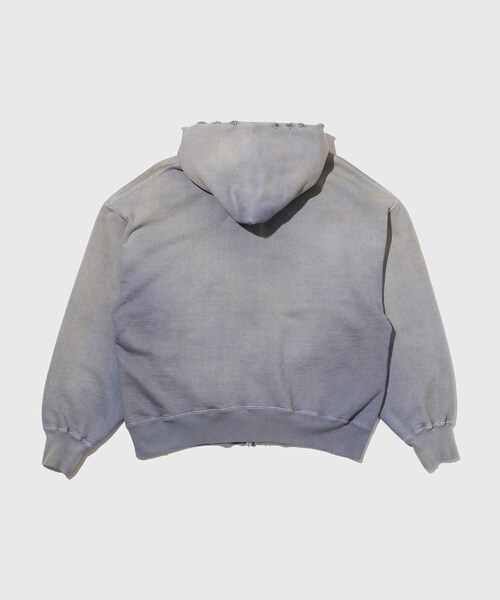ADAM ET ROPE'(アダムエロペ)の「【BOWWOW/バウワウ】THE DITC JOURNAL ZIP HOODIE AGED(パーカー・メンズ・ネイビー系・L/M)」の12枚目の写真