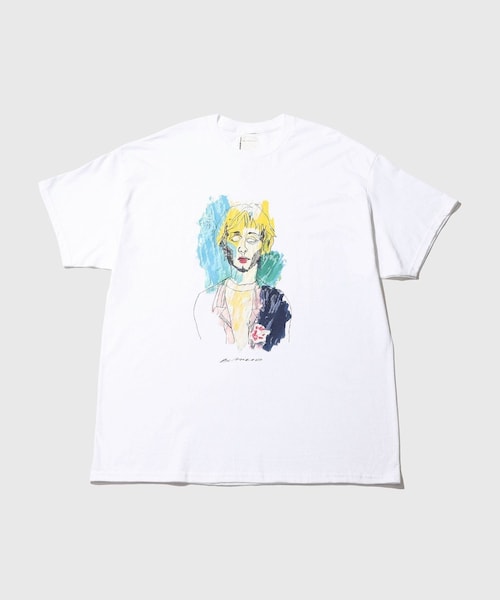 ADAM ET ROPE'(アダムエロペ)の「【BLACKBIRD/ブラックバード】short sleeve cutsewn 05(Tシャツ/カットソー・メンズ・ブラック/ホワイト・0/1/2)」の1枚目の写真