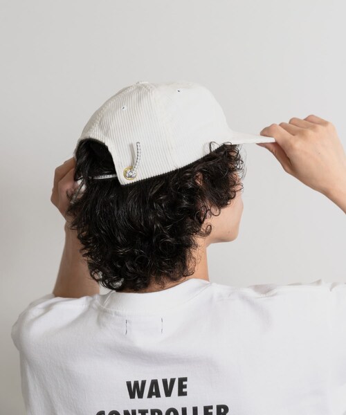 THE GOODLAND MARKET（ザグッドランドマーケット）の「Western Hydrodynamic Research　Whale Cord Hat（キャップ・メンズ・WHITENAVY/ACORN/OLIVE・FREE）」の5枚目の写真