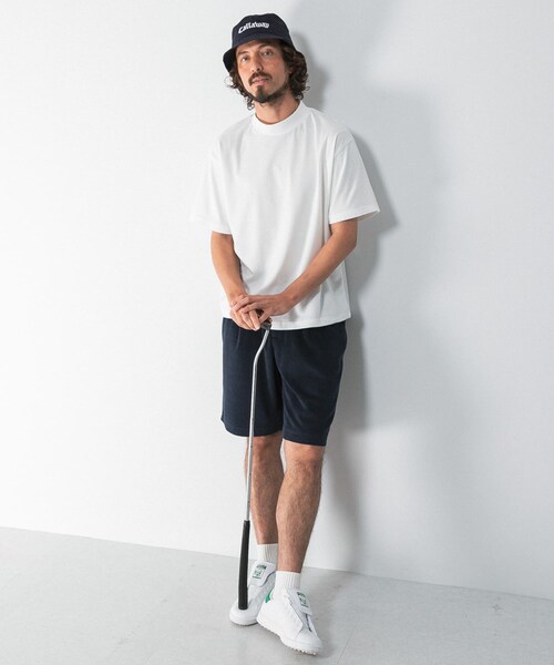 URBAN RESEARCH Sonny Label（アーバンリサーチサニーレーベル）の「OOPS×RYUAMBE　コラボモックネックTシャツ（Tシャツ/カットソー・メンズ・OFF/GREEN/DARK NAVY・M/L/XL）」の19枚目の写真