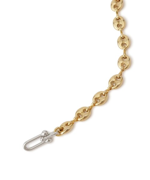 ADAM ET ROPE'（アダムエロペ）の「【EO for ADAM ET ROPE'】Chunky Anchor Chain Bracelet（ブレスレット・レディース・ゴールド・F）」の4枚目の写真