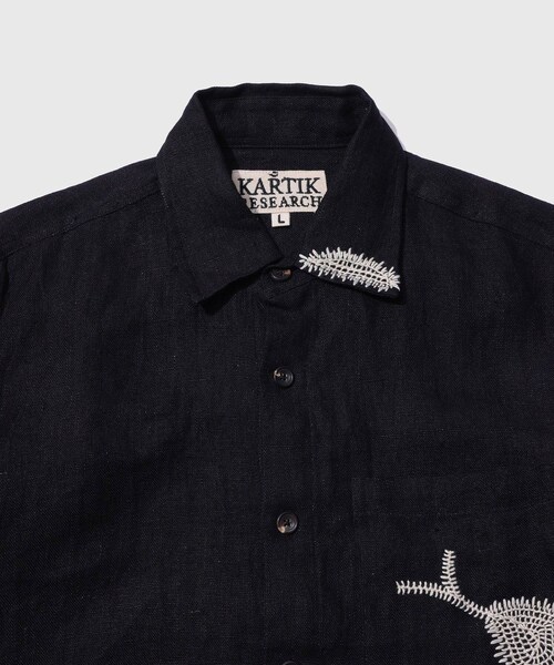 ADAM ET ROPE'(アダムエロペ)の「【Kartik Research/カルティック リサーチ】Repair Stitch Jacket(その他アウター・メンズ・ブラック・L/M)」の4枚目の写真
