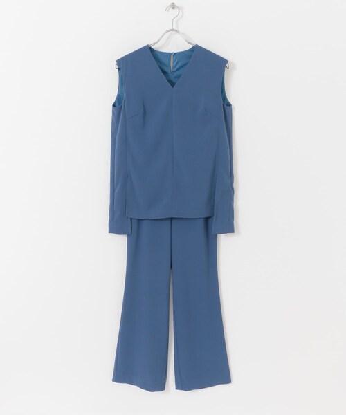 URBAN RESEARCH(アーバンリサーチ)の「LA MAISON ベルト付きセットアップ(セットアップ・レディース・BLUE/BROWN・S/M)」の22枚目の写真