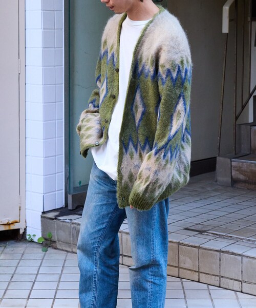 NEEDLES ニ ドルス Mohair Cardigan Diamond ニードルスNEEDLES NEEDLES ニ ドルス Mohair Cardigan Diamond ニードルスNEEDLES