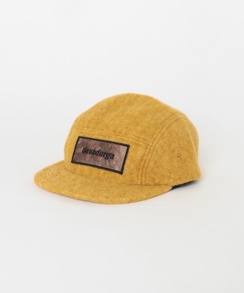 THE GOODLAND MARKET（ザグッドランドマーケット）の「devadurga　WOOL JET CAP（キャップ・メンズ・BEIGE/MUSTARD・FREE）」の8枚目の写真