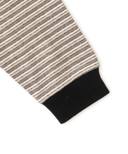 ADAM ET ROPE'(アダムエロペ)の「【BATONER for ADAM ET ROPE'】別注HIGH GAUGE BORDER LS T-SHIRT(Tシャツ/カットソー・レディース・グレー/レッド・F)」の17枚目の写真