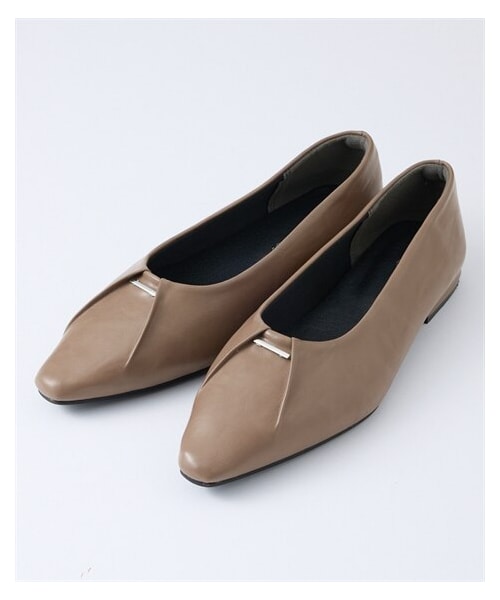 nissen（ニッセン）の「【ゆったり幅広】メタルポイントバブーシュシューズ（ワイズ４Ｅ）（その他シューズ・メンズ・黒/グレージュ・M=23.0~23.5cm/4E/L=24.0~24.5cm/4E/LL=25.0~25.5cm/4E/3L=26.0~26.5cm/4E）」の7枚目の写真