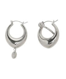 EMODA | アシンメトリーフープピアス(ネックレス)