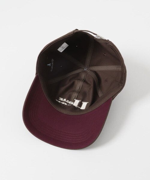 URBAN RESEARCH DOORS(アーバンリサーチドアーズ)の「LY BOEKEN CAP(キャップ・レディース・DARKBROWN/PINKORANGE/SANDGRAY・One)」の10枚目の写真