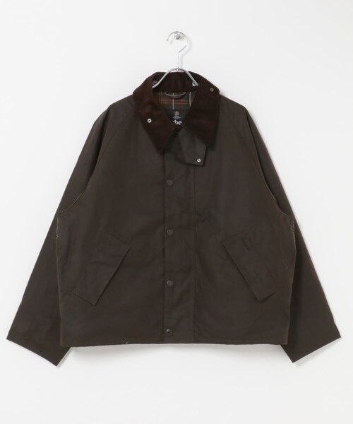 URBAN RESEARCH DOORS（アーバンリサーチドアーズ）の「Barbour　OS TRANSPORT WAX JACKET（テーラードジャケット・メンズ・BLACK/D.BROWN/SAGE・36/38/40）」の9枚目の写真