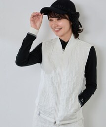 JUN&ROPE' | ピンソニック中綿ベスト/防風・撥水(ブルゾン)