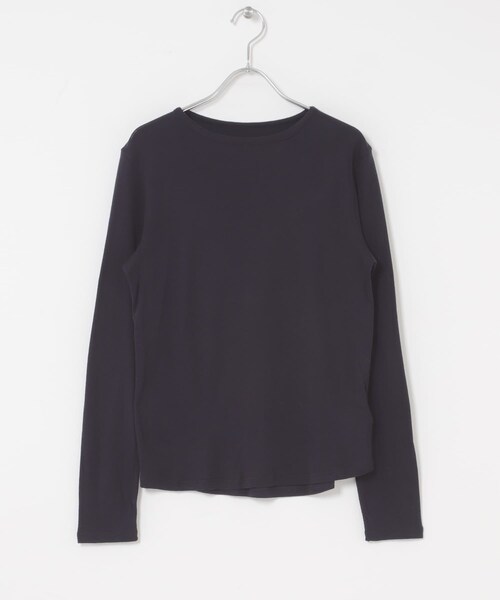 URBAN RESEARCH ROSSO（アーバンリサーチロッソ）の「コットンカシミヤクルーネックカットソー（Tシャツ/カットソー・レディース・OFF/PINK/NAVY・Free）」の15枚目の写真